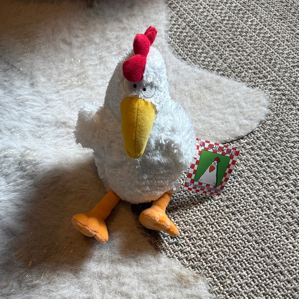 Sandra Boynton Chicken Plush Toy